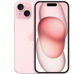 Apple iPhone 15 15,5 cm (6.1") SIM doble iOS 17 5G USB Tipo C 128 GB Rosa