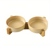 pet Cat Bowl, Dog Bowl, Slow Food Bowl, Ceramic Medium sized Dog and Puppy Dog Anti Choking and Anti Overturning Bowl