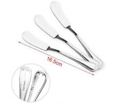 Maxia Market - Cubiertos accesorios para cocina, cuchillo para carne, fruta, de mesa, pescado, cuchara de postre, sopa, tenedor, espatula para tarta, acero inoxidable INOX - Colección VERSALLES