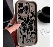Phone Case for Samsung A55 35 25 54 34 24 73 53 33 23 71 51 31 21 50 72 52 32 22 14 13 12 Shiny Butterfly Soft TPU Cover