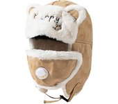 Gorro de invierno cálido con bufanda a prueba de viento para mujer, gorro de punto con bufanda, gorro con orejeras para mujer, gorro a prueba de viento, gorro suave con orejeras, gorro de punto, gorro de esquí