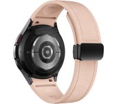 Genuine Leather+silicone Strap for Samsung Galaxy Watch 7 6 5 44mm 40mm 20 Bracelet Galaxy Watch 6 4 Classic 47mm 46mm 43mm 42mm