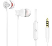 Auriculares Intrauditivos Aiwa ESTM-50WT/ con Micrófono/ Jack 3.5/ Blancos