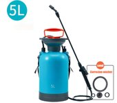 Bomba de compresión de aire neumática de alta presión, pulverizador a presión manual, riego de jardín, pulverizador desinfectante, 5L,8L