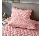 2 Pieces Waterproof Pillowcase Anti Stain Machine Washable Pillow Cover Bedroom Decoration Suitable For With Children And Pets