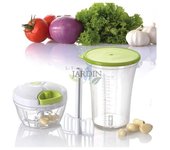 Suinga Set Batidora y Picadora de Alimentos con Bol Recoge Verduras