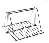 Versa Guggen Servilletero, moderno, Medidas (Al x L x An) 30 x 4,3 x 30 cm, , Color Cromado