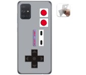 Tumundosmartphone Funda Gel Tpu para Samsung Galaxy A71 5G diseño Consola Dibujos
