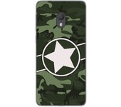 Tumundosmartphone Funda Gel Tpu para Alcatel 1C 2019 diseño Camuflaje 01 Dibujos