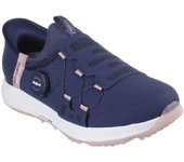 Skechers Go Golf Elite 5 Slip In Boa Zapato de Golf para Mujer, Navy/Rosa