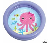 Piscina Hinchable para Niños Intex Pulpo 17 L 61 x 15 x 61 cm Morado (36 Unidades)