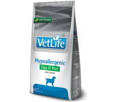 Farmina Vet Life Dog Hypoallergenic Huevo & Arroz 12 Kg Comida Para Perros