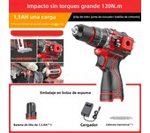 Brushless Electric Drill Tapping Cordless Impact Drill Metal Ratchet Chuck Electric Hand Drill Household Electric Screwdriver