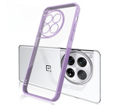 Luxury Electroplated HD Transparent Shell for Oneplus ACE 3 2 V 12 11 R 10 PRO 9 8 T Shockproof Phone Case