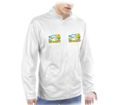 MERCHANDMANIA CHAQUETA TECNICA CON 2 IMPRESIONES el patito feo cuento niños infantil dibujos 2 logos jacket