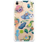 Funda original compatible con iPhone 7 o IPhone 8 o SE 2020 con un diseño de Rick y Morty Ricktanical