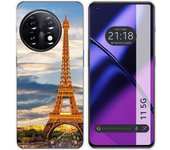 Funda Silicona para Oneplus 11 5G diseño Paris Dibujos