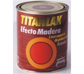 PINTURA TITANLAK EFECT. MADERA NOGAL 750 ML TITAN
