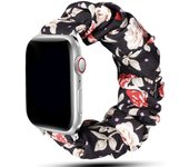 Scrunchie Strap For Apple Watch Band 8 Ultra 49mm 44mm 40mm 42mm 38mm 45mm 41mm Nylon Solo Loop Bracelet IWatch 8 7 SE 6 5 4 3 2