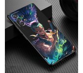 O-One Piece Zoro Phone Case for Samsung Galaxy A32 A33 A34 A50 A51 A53 A54 A70 A72 A73 5G Silicone Black Soft Cover
