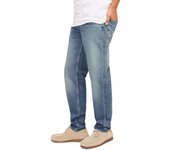 Pantalón vaquero Jack&Jones Mike azul tapered para hombre