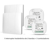 Tuya Smart Switch No Battery Required Push Button Panel Light Switches WiFi Wireless Remote Timing Relay Aleax Wall Switch