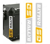 Kit de pegatinas adhesivas de vinilo Maletas BMW GS RALLYE 1300 1250 1200 GS - 2 unidades  - Calidad alta - Fácil de aplicar - Marca PixelArt!
