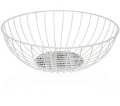 Versa Vonge Frutero, moderno, Medidas (Al x L x An) 30 x 4,3 x 30 cm, , Color Blanco