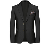 2025 Men's Slim Fit Business Casual Blazer High Quality Fashion All-in-One Banquet Korean Style Handsome Trend for All Seasons
