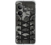 Tumundosmartphone Funda Silicona Antigolpes para Realme GT 6 / GT 6T 5G diseño Zapatillas 15 Dibujos