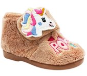 Vulladi - Zapatilla Bota bota velcro unicornio niñas