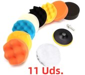 5/11/22/39 Pack Car Polishing Pad Kit 3 Inch Washable Polishing Pad Sponge Polishing Pad Reusable Wool Fiber Polishing Pad Car