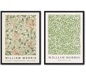 Set de 2 cuadros calidad premium con marco de madera - 30x40 cm o 50x70 cm - POSTER LAB