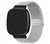 Braided Solo Loop Strap for Fitbit Versa 3 4 Band Adjustable Nylon Sport Watchband Bracelet for Fitbit Sense 2 Bands Watchband