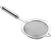 Coladores de Malla FINA de Maple inoxydable para Cocina, colador-impresora con ASA, Tamiz para Alimentos, TEA, flecha, y Frutas Feos, 12 cm