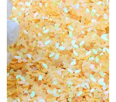 Sequin Matte White Color 10mm Cup Five Finger Flower Sequins Paillettes Sewing Wedding Craft Women Garments Accessories 10g/lot