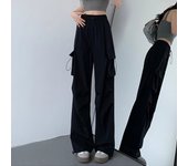 Cargo Pant Women Wide Leg Pants Summer Autumn Fashion Female High Waist Streetwear Loose Casual Pants Straight Trousers