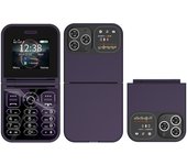 SERVO F15 Mini 2G GSM Foldable Mobile Phone Dual SIM Magic Voice Flashlight Call Recording 2.0"Portable Flip Mobile Phone Type-C