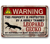 Retro Funny Metal Warning Signs  Crow Iguana Guinea Pig Corgi Turtle Ball Python Rabbit Parrot  Exotic  Small Pet Tin Sign  Home