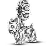 Animal Collection Silver Plated French Bulldog Cat Butterfly Ladybug Charms Beads fit Original Bracelet Jewelry Making