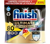 Finish Powerball Ultimate Infinity Shine 80 pastillas para lavavajillas
