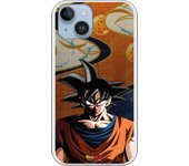 Funda original compatible con Iphone 14 Pluscon diseño de Dragon Ball Z Goku Fondo Bolas