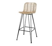 TABURETE ALTO DE RATTÁN DAISY - MISTERWILS FURNITURE FOR FREE SOULS