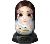 Star wars puzzle 3d princess leia hylkies (54 piezas)
