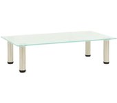 Mueble para TV de vidrio templado esmerilado 60x35x17 cm