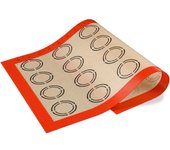 Silicona para hornear Mat antiadherente pastelería masa cinta transportadora masa Mat para gran tamaño Macaron Cookie Cake
