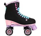 Patines en Línea Chaya Melrose Negro-Rosa para Bailar y Patinar Cómodamente