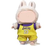 Ropa Labubu para muñeca de 17 cm, conjunto de dos piezas de top y pantalón