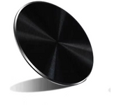 Ultra-thin Shiny Metal Ring Plate for Magsafe Mobile Phone Wireless Charger Iron Sheet for Cellphone Magnetic Holder for iPhone