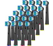 Toothbrush Head Compatible with Oral b Braun Electric Toothbrush, Precision Replacement Brush Heads for Pro Smart Genius, Effici